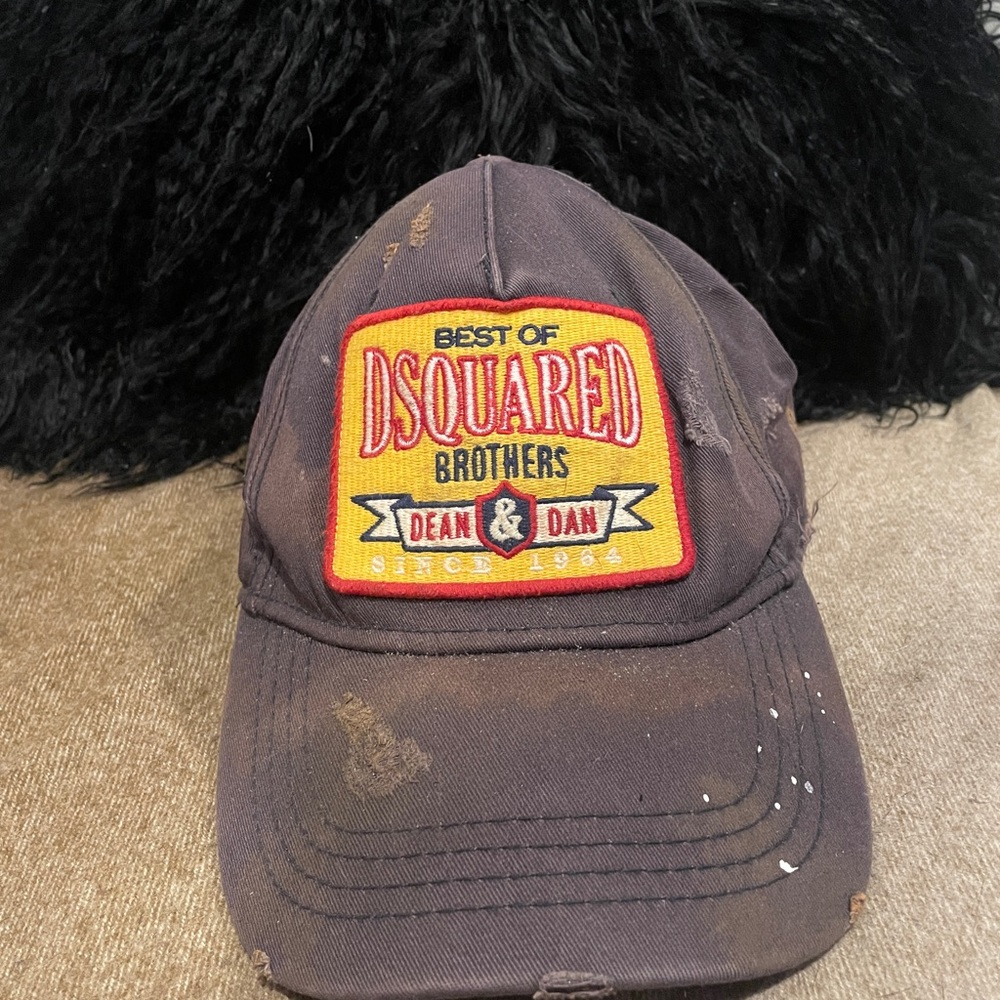 Dsquared2 Dirty Painting Cap BC4002 V05C 3073 17106389